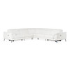 Wonder - Italian Modern White Leather Sectional Sofa with Recliners / VGCCWONDER-WHT-SECT