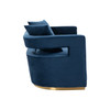 Wells - Modern Blue Velvet Loveseat / VGRHSF-515-BL-L