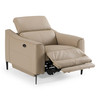 Eden - Modern Taupe Leather Recliner Chair / VGKV-KM.5012-CHR-SAND