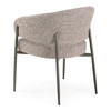Thomas - Modern Grey Fabric + Pewter Dining Chair / VGEU-MC-7632CH-A-GRY