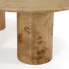 Avril - Modern Burl Freeform Coffee Table / VGDW-J5916