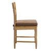 Jax Oak Wood Dining Chair With Wavy Razor Back and Cushion by Modway / EEI-7517