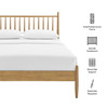 Zane King Size Spindle Bed by Modway / MOD-7304