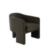 Leyah Accent Chair in Winter Moss Performance Velvet / LEYAHCHMO