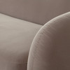 Maya Sofa in Modern Shitake Mink Performance Velvet / MAYASOMK