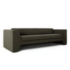Rift Sofa in Moss Green Performance Velvet / RIFTSOMO