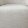Opal Swivel Chair w/ Contoured Arm in Oat Polyest Fabric / OPALCHOT
