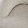 Opal Swivel Chair w/ Contoured Arm in Oat Polyest Fabric / OPALCHOT