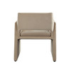 Flynn Dining/Accent Chair in Light Camel Performance Velvet / FLYNNCHLCA