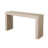 Sonoma 60" Wood Console Table in Light Natural Grey Wash Finish / SONOMACSNA