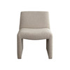 Coral Armless Dining/Accent Chair in Wheat Polyester Fabric / CORALCHWT