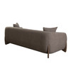 Ryder 92" Sofa in Toffee Polyester Fabric / RYDERSOTF