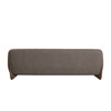 Ryder 92" Sofa in Toffee Polyester Fabric / RYDERSOTF