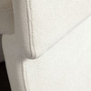 Tess Dining Chair in Elite Ivory Polyester Fabric / TESSDCIV