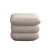 Code Three-Tiered Cushion Ottoman in Birch Performance Fabric / CODEOTBI