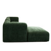 Echo 4PC Reversible Sectional in Spruce Green Fabric / ECHO2SC1AC1OTSP