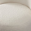 Kendall Dining/Accent Swivel Chair in Ivory Boucle Fabric / KENDALLCHIV2PK