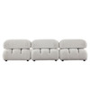Paloma 3PC Modular 111 Inch Sofa in Light Cream Velvet / PALOMA1LC1AC1RCCM