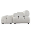 Paloma 4PC Modular 111 Inch Reversible Chaise Sectional in Light Cream Velvet / PALOMA1LC1AC1RC1OTCM