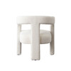 Scout Dining/Accent Chair in Ivory Boucle Fabric / SCOUTCHIV
