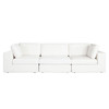 Muse 3PC Modular Sofa in Mist White Performance Fabric / MUSE2SC1ACWH