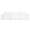 Muse 4PC Modular Reversible Chaise Sectional in Mist White Performance Fabric / MUSE2SC1AC1OTWH