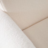Noa Accent Chair in Ivory Sherpa Fabric / NOACHIV