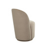 Kendall Dining/Accent Swivel Chair in Ivory Boucle Fabric / KENDALLCHLCA2PK