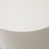 Montage Round End Table in Ivory Faux Cement Finish / MONTAGERETIV