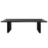 Sonoma 110" Wood Dining Table in Black Finish / SONOMA3-110DTBL