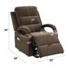 Kayla Power Recliner w/Lift & Heating & Massage / LV02879