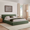 Luma Chenille Upholstered Queen Platform Bed Frame by Modway / MOD-7307