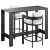 Tahoe 3-Piece Outdoor Patio Aluminum Bar Table Set by Modway / EEI-7598