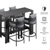 Tahoe 5-Piece Outdoor Patio Bar Table Set by Modway / EEI-7599