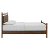 Leni Queen Size Vegan Leather and Wood Platform Bed Frame by Modway / MOD-7314