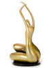 SZ0425 Modern Gold Lass Sculpture / VGTHSZ0425-GLD