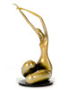 SZ0425 Modern Gold Lass Sculpture / VGTHSZ0425-GLD