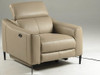 Eden - Modern Taupe Leather Recliner Chair / VGKV-KM.5012-CHR-SAND