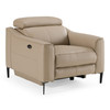 Eden - Modern Taupe Leather Recliner Chair / VGKV-KM.5012-CHR-SAND