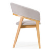 Truman - Mid-Century Modern Grey + Natural Oak Dining Chair / VGMA-MI-1240-2-NAT