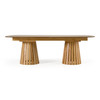 Truman - Mid-Century Modern Natural Oak Extendable Dining Table / VGMA-MIT-5346-EXT-NAT
