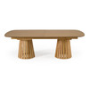 Truman - Mid-Century Modern Natural Oak Extendable Dining Table / VGMA-MIT-5346-EXT-NAT
