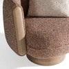 Raywood - Modern Multicolored Boucle Fabric + Ash Accent Chair / VGCS-LC-23096
