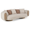 Raywood - Modern Multicolored Boucle Fabric + Ash Sofa / VGCS-SF-24107-SOFA