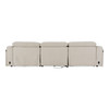 Ambler - Modern Off-White Fabric Sofa w/ 2 Power Recliners / VGKV-KM.6629-SOFA-LINEN