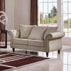 Nadine Transitional Beige Fabric Loveseat / VGMB-1769-BGE-LOVE