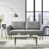 Benham Modern Grey Fabric Sofa / VGMB-1879-GRY-SOFA