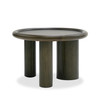 Strauss - Contemporary Brown Ash Round Nesting Table Set / VGOD-LZ-326C-SET