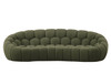 Yolonda - Modern Curved Green Fabric Sofa / VGEV2126C-SOFA-C-13