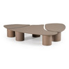 Connie - Modern White Oak Nesting Coffee Table Set / VGOD-LZ-370C-SET
